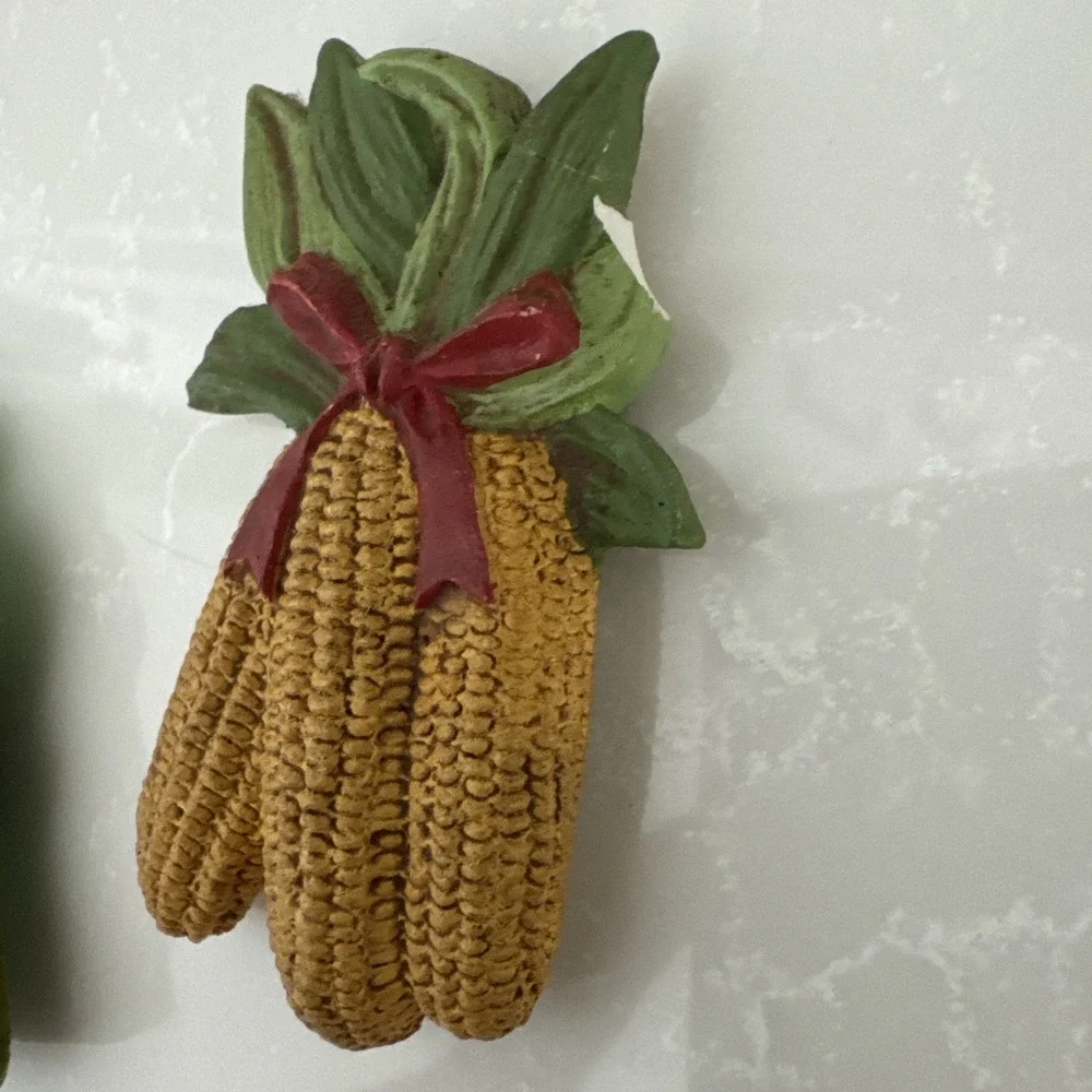 Vintage Veggie Refrigerators Magnet Lot Of 6